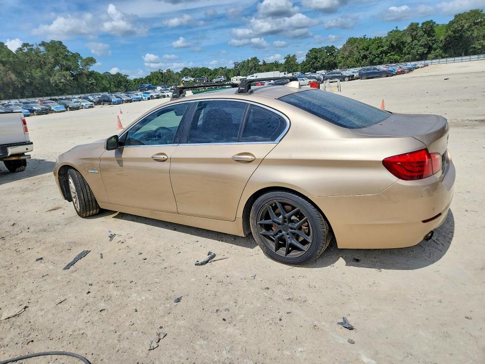 2011 BMW 5er VIN WBAFR7C55BC807225 COPART salvage auction — MECHANICAL, Tx - Certificate Of Title, sold $575 on 2026-07-07 (photo 2)