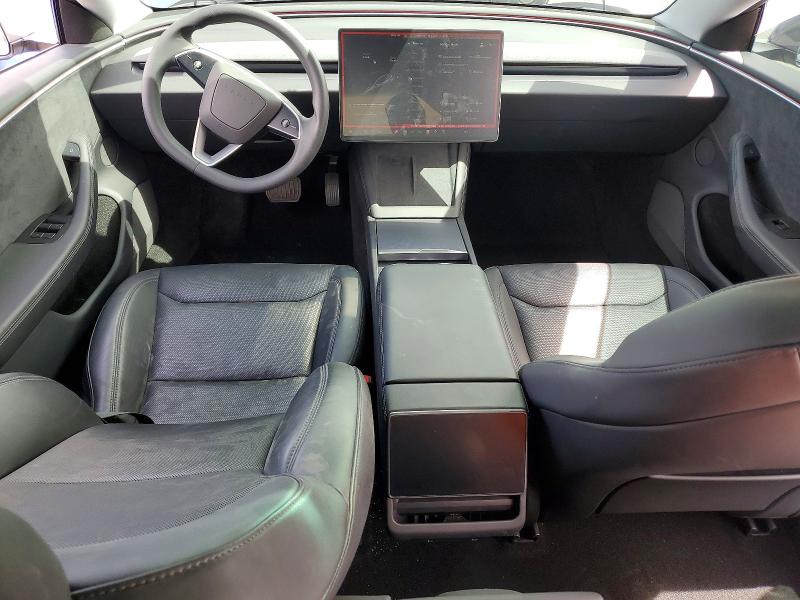 2025 Tesla VIN 5YJ3E1EB1SF937183 COPART salvage auction — REAR END, Nv - Salvage Title, sold $11,800 on 2026-07-27 (photo 8)