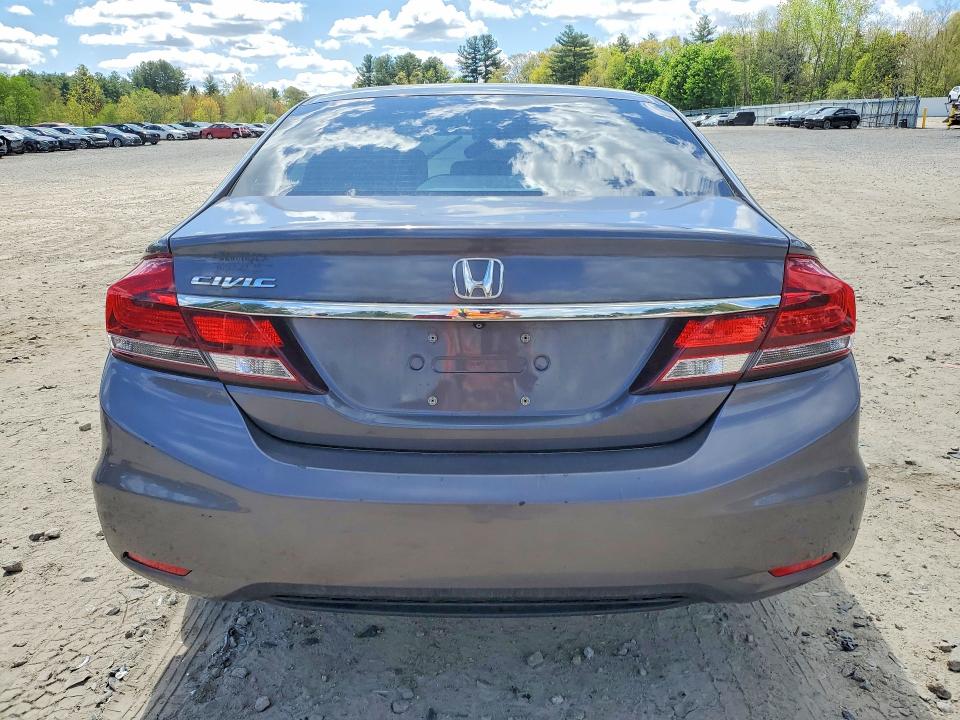 2015 Honda Civic VIN 19XFB2E54FE070282 COPART salvage auction — FRONT END, Ri - Cert Of Title-Reconstructed Sa, sold $1,000 on 2026-07-02 (photo 6)