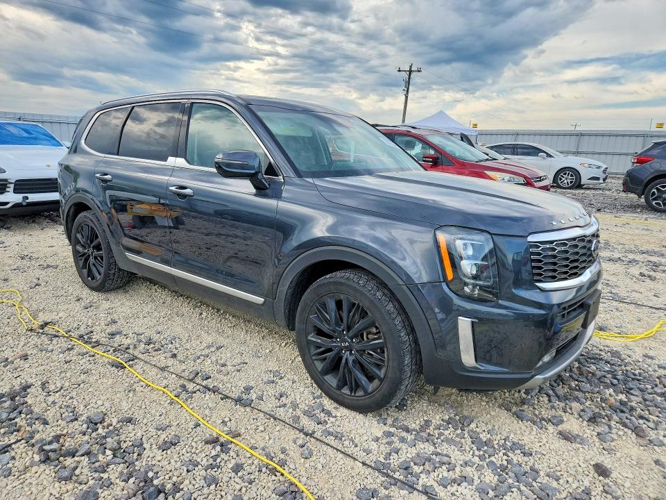2020 Kia Telluride VIN 5XYP5DHC9LG046334 COPART salvage auction — HAIL, Mo - Salvage Certificate Of Title, sold $7,700 on 2026-07-20 (photo 4)