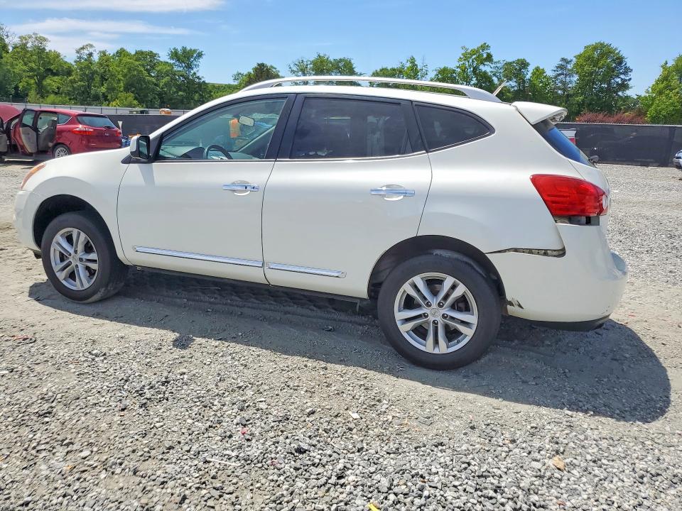 2013 Nissan Rogue VIN JN8AS5MT0DW513577 COPART salvage auction — SIDE, SC - CERT OF TITLE-SALVAGE, sold $500 on 2026-07-06 (photo 2)