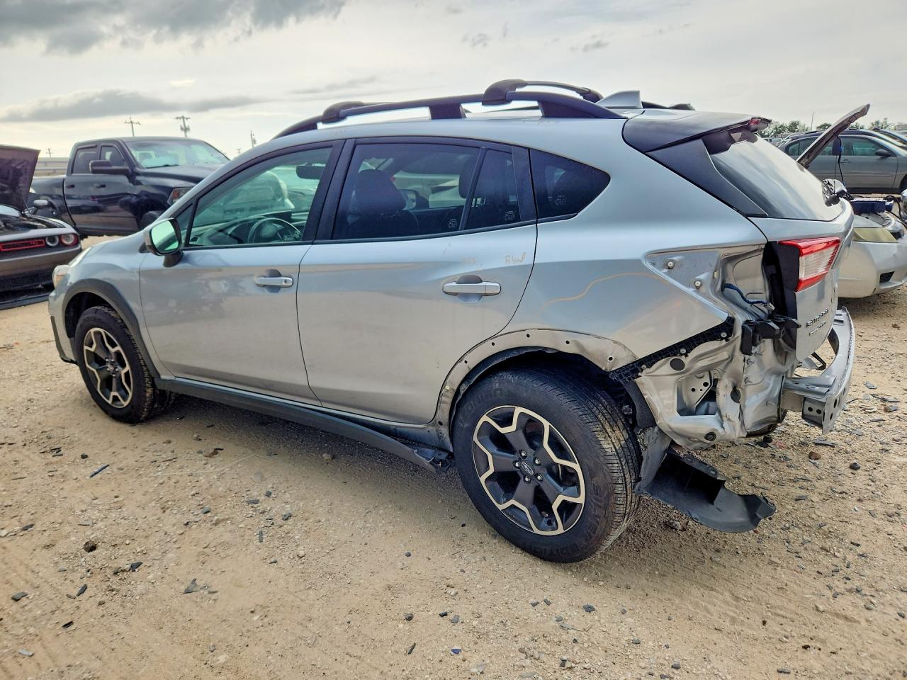 2018 Subaru Crosstrek VIN JF2GTABC8JH270052 COPART salvage auction — Rear End, TX - SALVAGE VEHICLE TITLE, sold $3,700 on 2026-06-25 (photo 2)