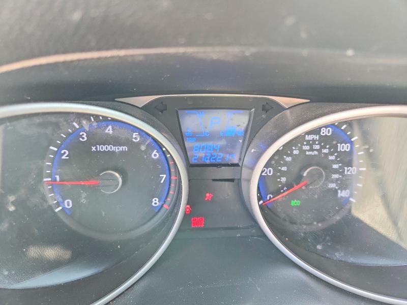 2012 Hyundai VIN KM8JU3AC2CU523225 COPART salvage auction — FRONT END, Ky - Bill Of Sale/Part Only/No Titl, sold $800 on 2026-07-09 (photo 9)
