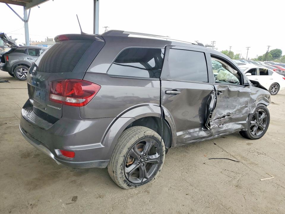 2019 Dodge Journey VIN 3C4PDDGG2KT759252 COPART salvage auction — FRONT END, Ca - Salvage Certificate, sold $950 on 2026-07-02 (photo 3)