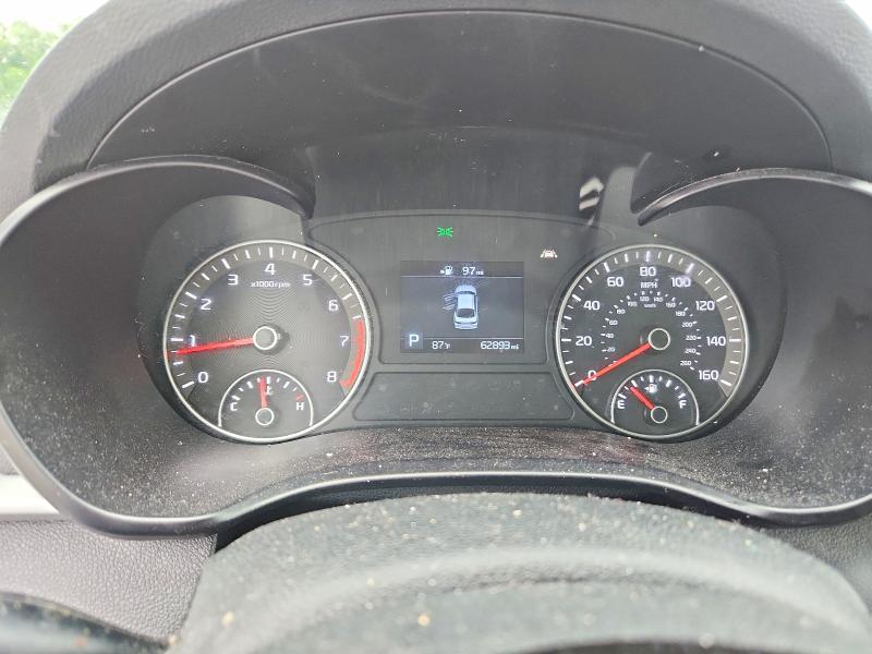 2020 Kia VIN 5XXGT4L31LG430173 COPART salvage auction — FRONT END, Nc - Salvage Certificate Of Title, sold $2,300 on 2026-07-08 (photo 9)