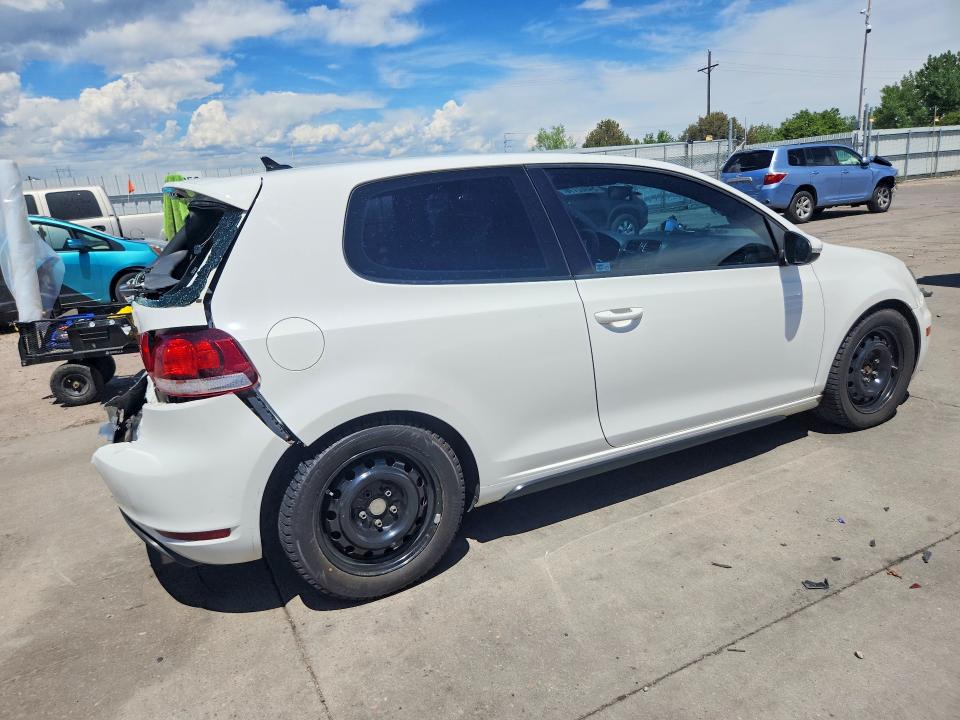2010 Volkswagen Gti VIN WVWEV7AJ8AW405660 COPART salvage auction — REAR END, Co - Salvage Title, sold $1,050 on 2026-08-12 (photo 3)