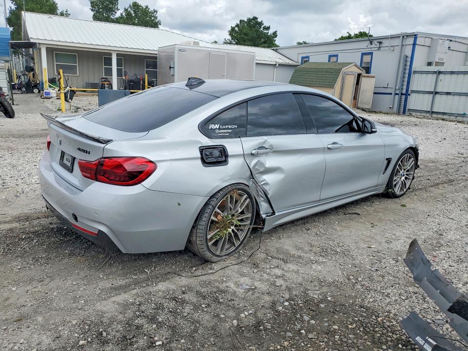 2015 BMW 4 series VIN WBA4A9C54FGL85764 COPART salvage auction — FRONT END, AR - CERT OF TITLE-SALVAGE, sold $550 on 2026-07-27 (photo 3)
