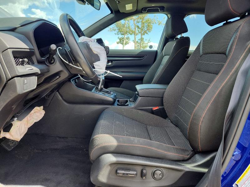 2023 Honda Cr-v VIN 7FARS6H54PE020109 COPART salvage auction — FRONT END, Ca - Salvage Certificate, sold $10,300 on 2026-07-21 (photo 7)