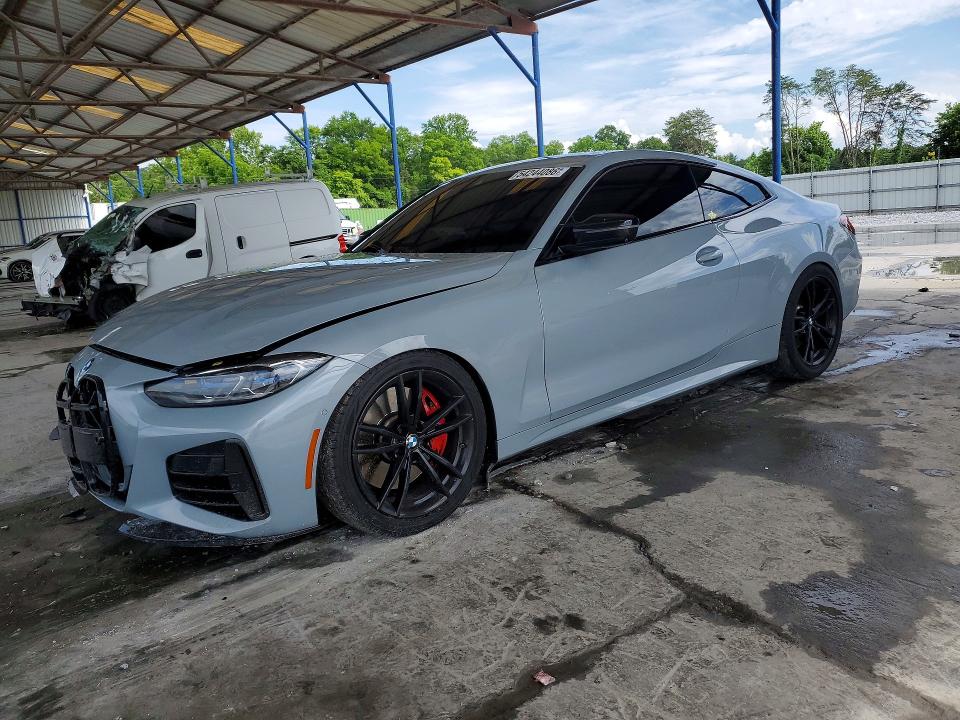 2022 BMW M4 VIN WBA83AP09NCH68927 COPART salvage auction — FRONT END, Fl - Cert Of Title Slvg Rebuildable, sold $12,100 on 2026-07-30 (photo 1)