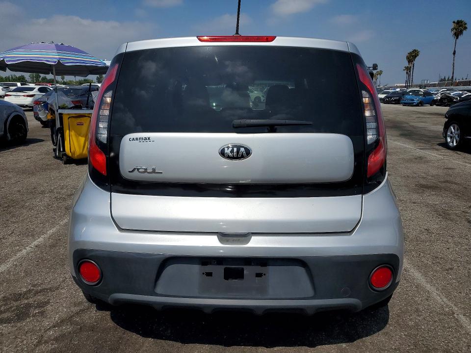 2017 Kia Soul VIN KNDJN2A24H7473324 COPART salvage auction — FRONT END, Ca - Dis/Dlr/Exp Only Clean Title (P), sold $1,850 on 2026-07-31 (photo 6)