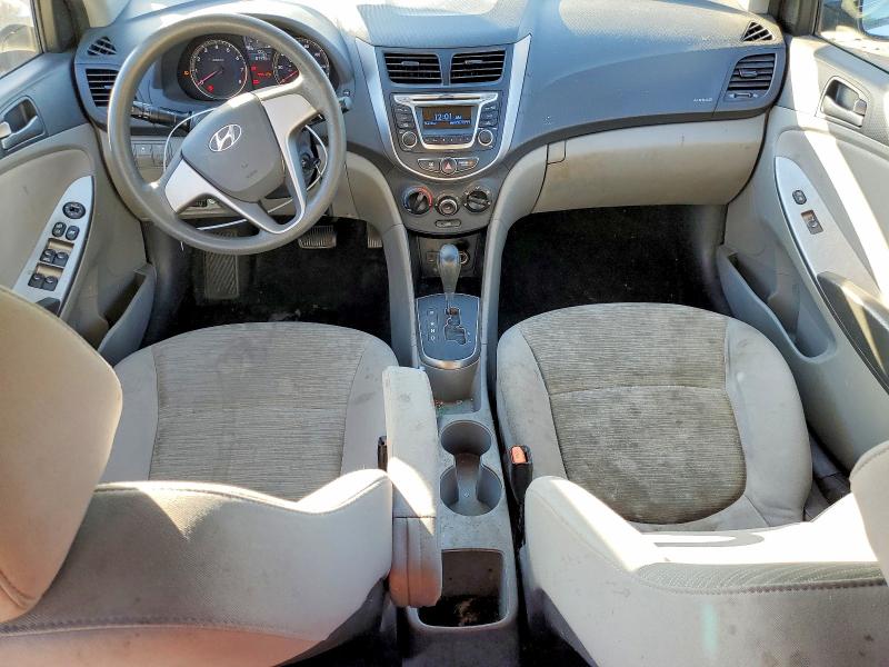2017 Hyundai Accent VIN KMHCT4AEXHU309822 COPART salvage auction — FRONT END, Md - Certificate Of Title, sold $1,100 on 2026-07-02 (photo 8)