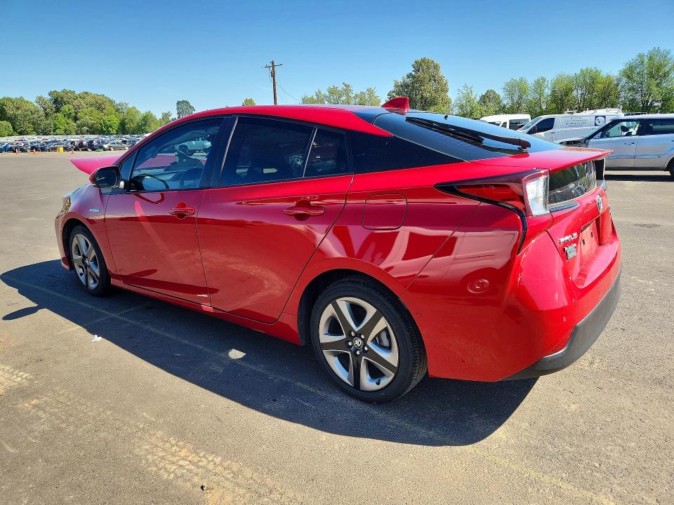 2021 Toyota Prius VIN JTDKAMFU2M3132110 COPART salvage auction — FRONT END, Or - Salvage Title Certificate, sold $7,700 on 2026-07-06 (photo 2)