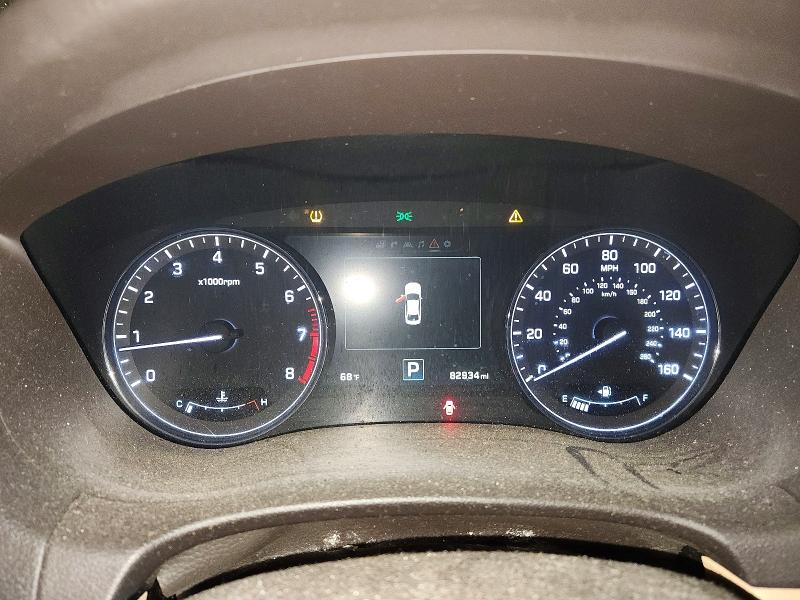2015 Hyundai VIN KMHGN4JFXFU070502 COPART salvage auction — FRONT END, Nc - Salvage Certificate Of Title, sold $3,750 on 2026-07-06 (photo 9)