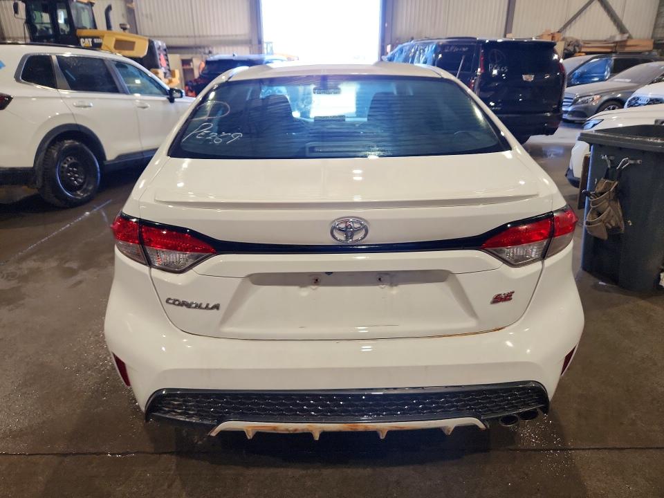 2020 Toyota Corolla VIN 5YFB4RBE5LP056665 COPART salvage auction — VANDALISM, On - Permit No Brand - Unfit, sold $7,800 on 2026-07-03 (photo 6)