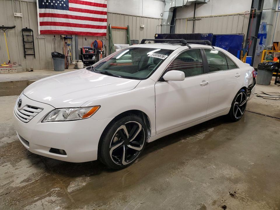 2008 Toyota Camry VIN 4T1BE46K08U737628 COPART salvage auction — REAR END, Wy - Certificate Of Title, sold $3,050 on 2026-07-08 (photo 1)