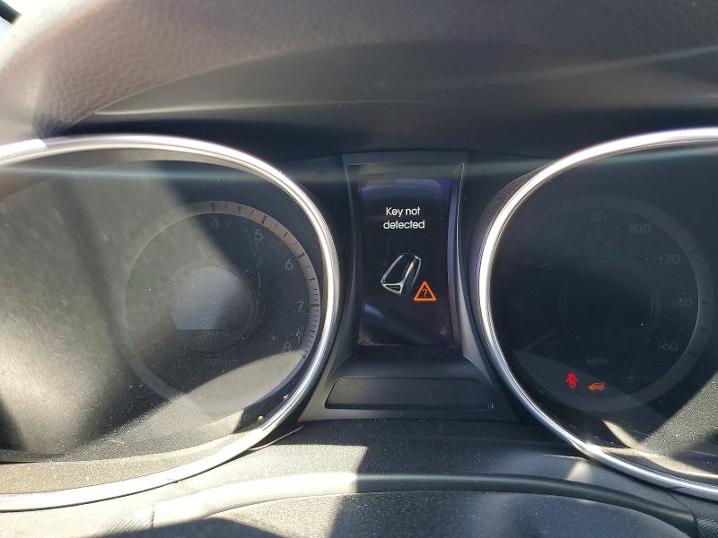 2014 Hyundai Santa fe VIN 5XYZW3LA6EG140230 COPART salvage auction — FRONT END, SC - CERT OF TITLE-SALVAGE, sold $975 on 2026-07-27 (photo 9)
