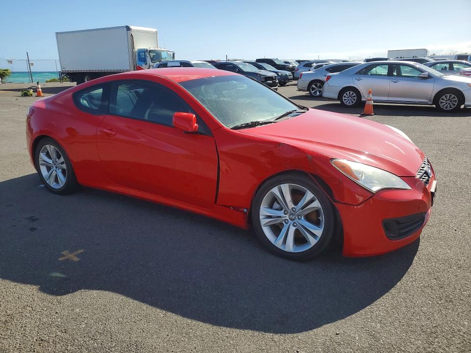2012 Hyundai Genesis VIN KMHHT6KD9CU072725 COPART salvage auction — FRONT END, HI, sold $30 on 2026-08-31 (photo 4)
