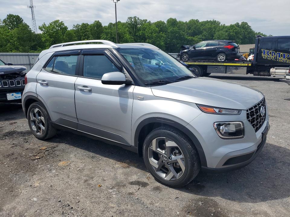 2022 Hyundai Venue VIN KMHRC8A38NU160709 COPART salvage auction — SIDE, Pa - Certificate Of Salvage, sold $2,500 on 2026-07-23 (photo 4)