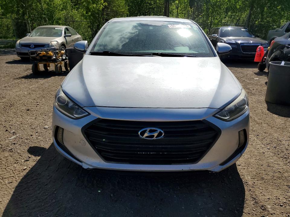 2017 Hyundai Elantra VIN KMHD84LF6HU380155 COPART salvage auction — REAR END, On - Permit Salvage, sold $2,450 on 2026-07-09 (photo 5)