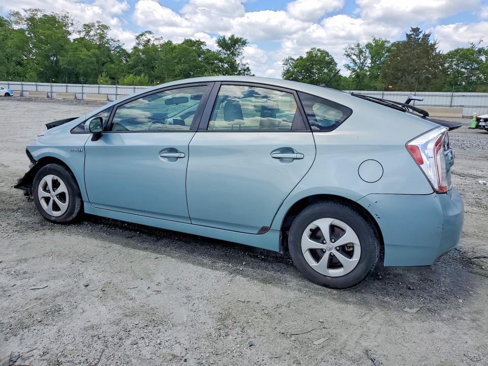 2012 Toyota VIN JTDKN3DU7C5491201 COPART salvage auction — FRONT END, Sc - Cert Of Title-Salvage, sold $725 on 2026-07-08 (photo 2)