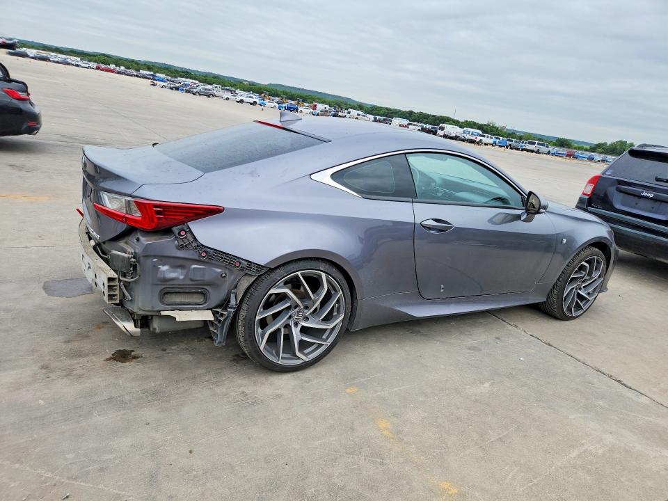 2015 Lexus VIN JTHSE5BC0F5004008 COPART salvage auction — REAR END, Tx - Salvage Vehicle Title, sold $375 on 2026-07-30 (photo 3)
