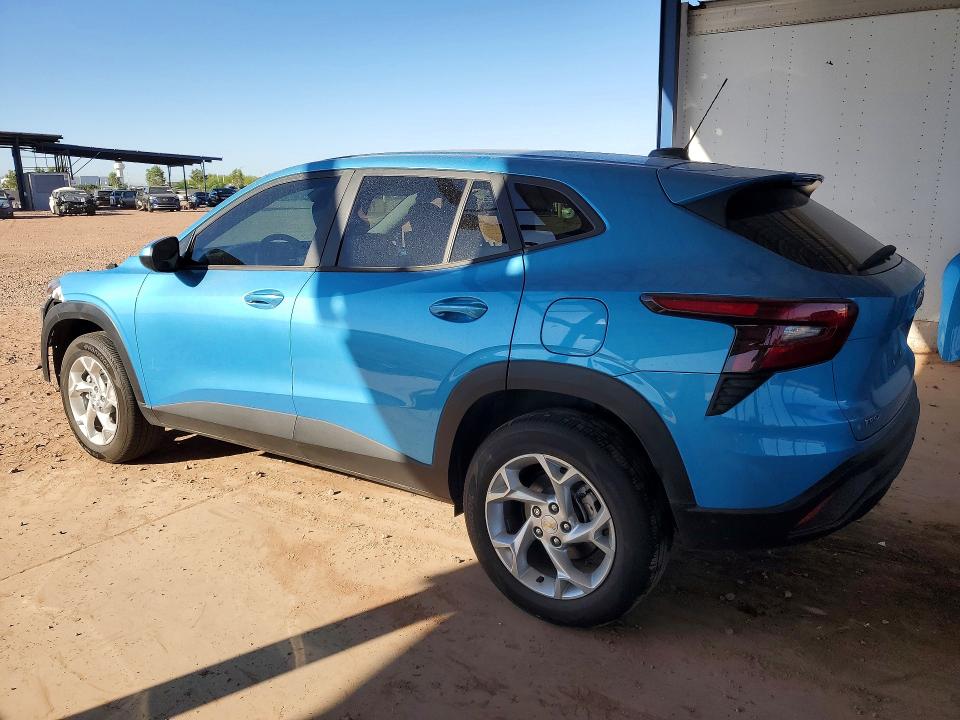 2025 Chevrolet VIN KL77LFEP0SC275963 COPART salvage auction — FRONT END, Az - Cert Of Title - Salvage, sold $4,900 on 2026-07-30 (photo 2)