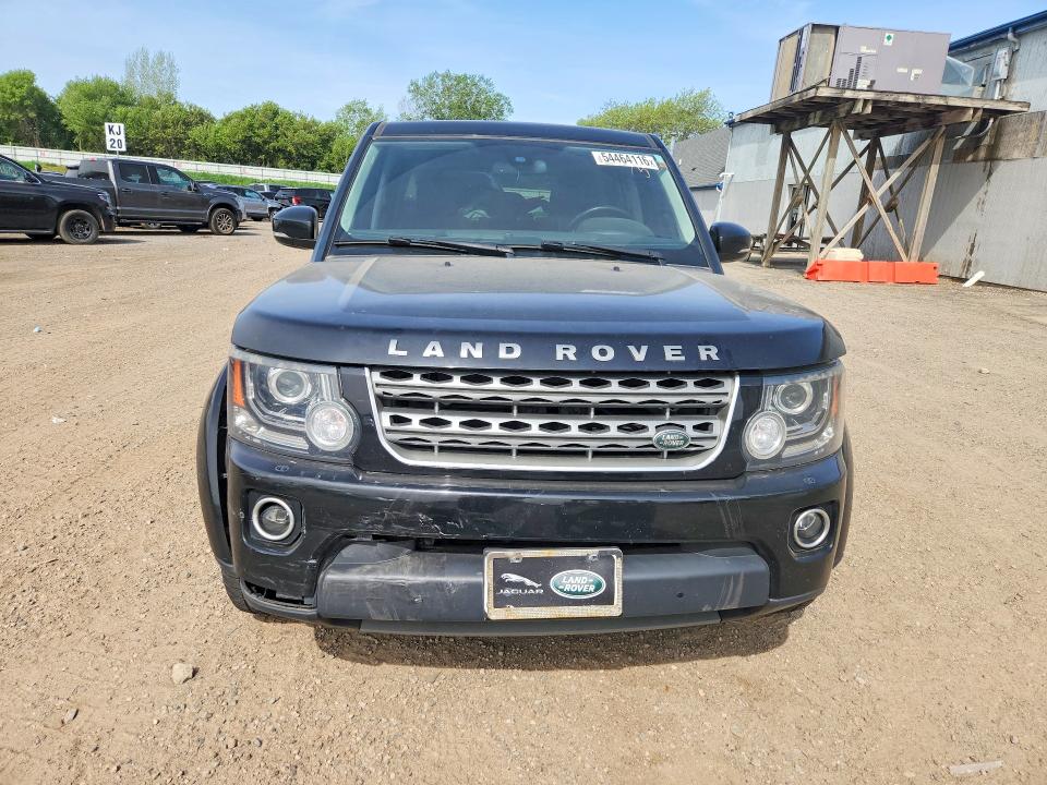 2016 Land rover Lr4 VIN SALAG2V63GA805710 COPART salvage auction — REAR END, Mi - Cert Of Title-Salvage Vehicle, sold $2,950 on 2026-07-29 (photo 5)