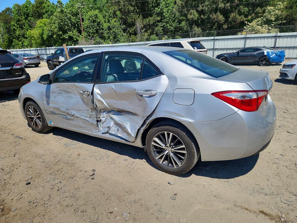 2016 Toyota VIN 5YFBURHE9GP390002 COPART salvage auction — SIDE, Va - Certificate Of Title, sold $3,550 on 2026-07-07 (photo 2)