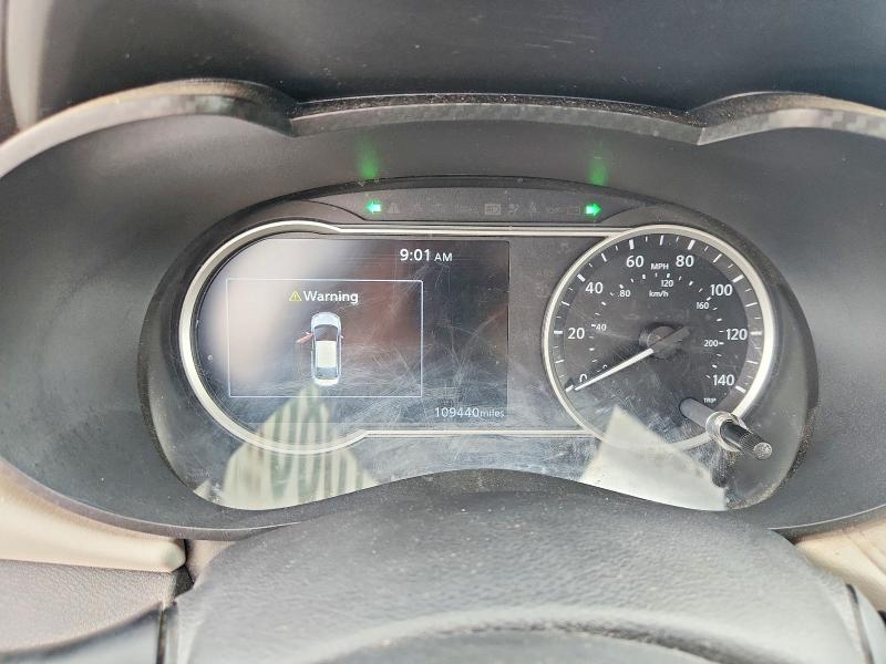 2021 Nissan Versa VIN 3N1CN8EVXML884039 COPART salvage auction — FRONT END, LA - CERT OF TITLE-SALVAGE, sold $0 on 2026-09-16 (photo 9)