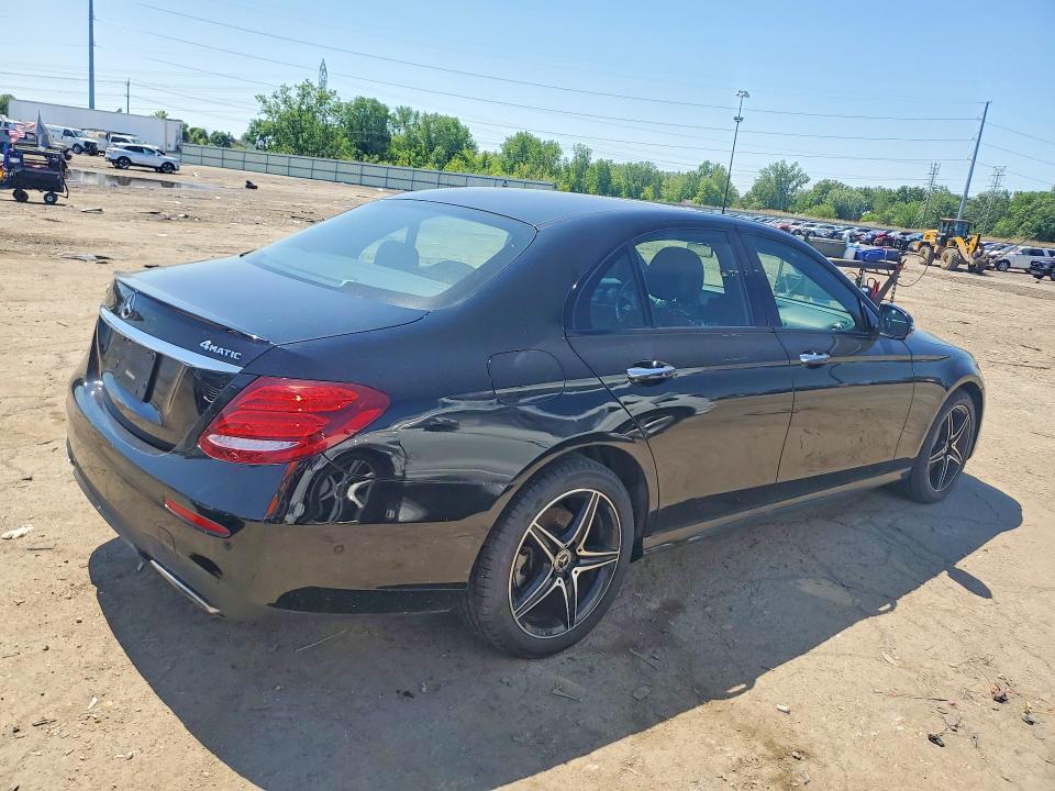 2018 Mercedes-benz E-klasse VIN WDDZF4KB6JA354294 COPART salvage auction — FRONT END, MI - CERTIFICATE OF TITLE, sold $9,400 on 2026-07-28 (photo 3)
