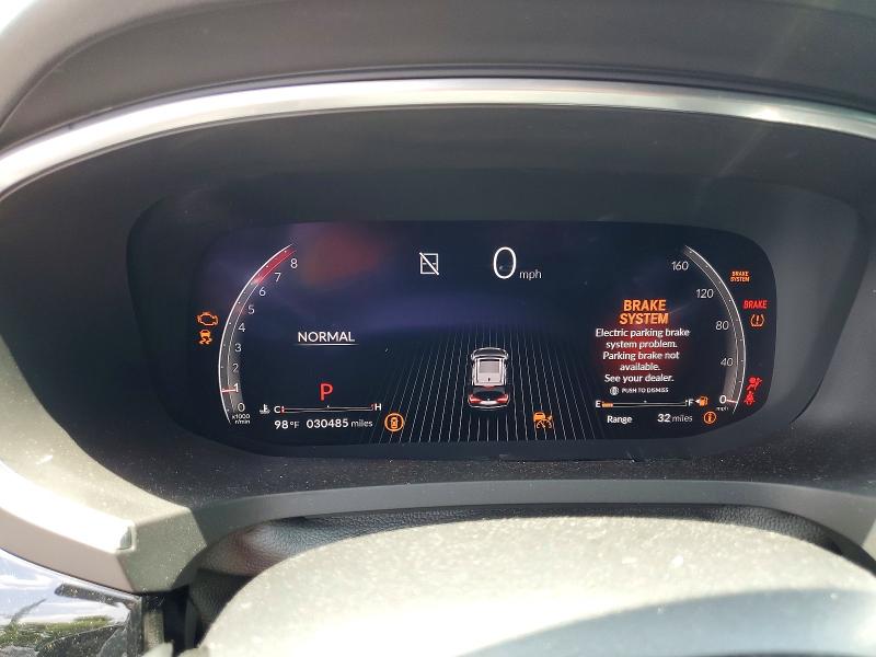 2024 Acura Mdx VIN 5J8YD8H80RL003669 COPART salvage auction — NORMAL WEAR, Fl - Cert Of Title W/Slvg History, sold $22,200 on 2026-07-09 (photo 9)