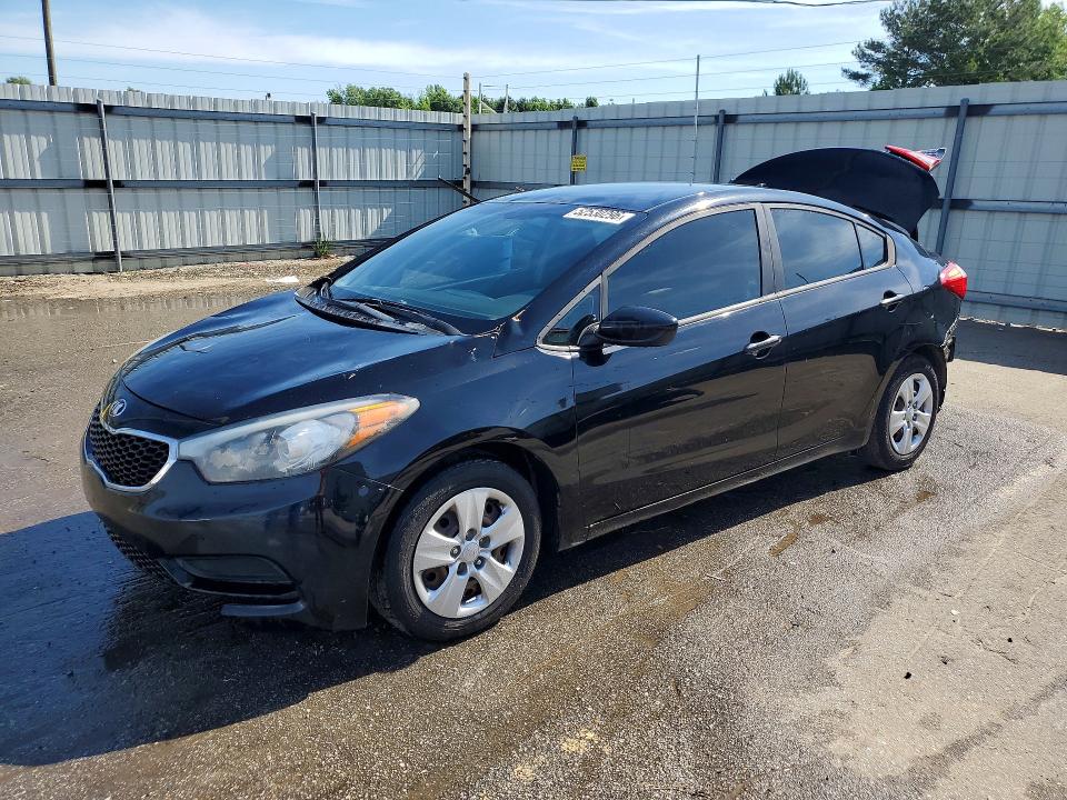 2016 Kia Forte VIN KNAFK4A66G5601910 COPART salvage auction — REAR END, Al - Cert Of Title-Salvage Title, sold $225 on 2026-07-09 (photo 1)
