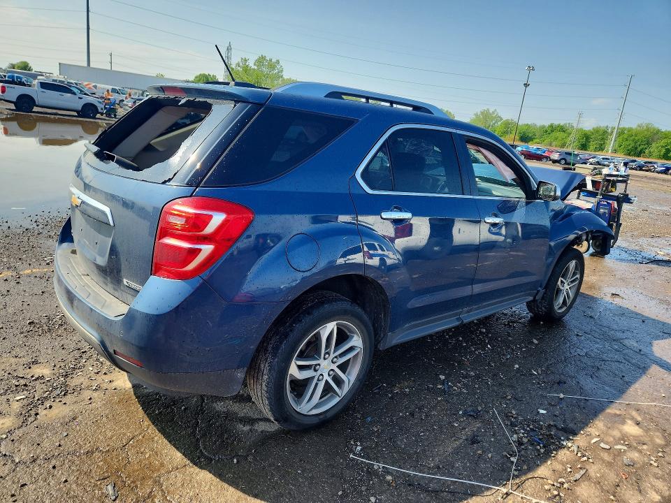 2017 Chevrolet Equinox VIN 2GNALDEK2H6258270 COPART salvage auction — FRONT END, MI - CERTIFICATE OF TITLE, sold $725 on 2026-07-02 (photo 3)