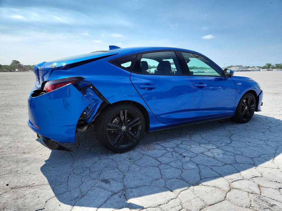 2026 Acura Integra VIN 19UDE4G74TA007725 COPART salvage auction — REAR END, Tn - Salvage Certificate, sold $10,399 on 2026-07-29 (photo 3)