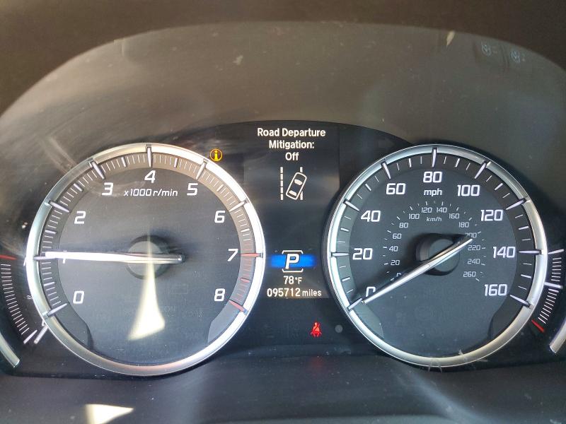 2019 Acura Mdx VIN 5J8YD3H54KL004306 COPART salvage auction — SIDE, Nv - Salvage Title, sold $5,800 on 2026-07-30 (photo 9)