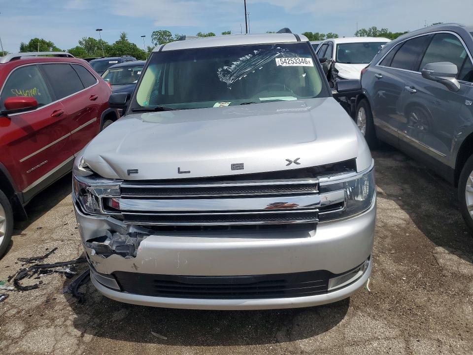 2019 Ford Flex VIN 2FMHK6C81KBA24256 COPART salvage auction — FRONT END, Mi - Certificate Of Title, sold $8,600 on 2026-08-07 (photo 5)
