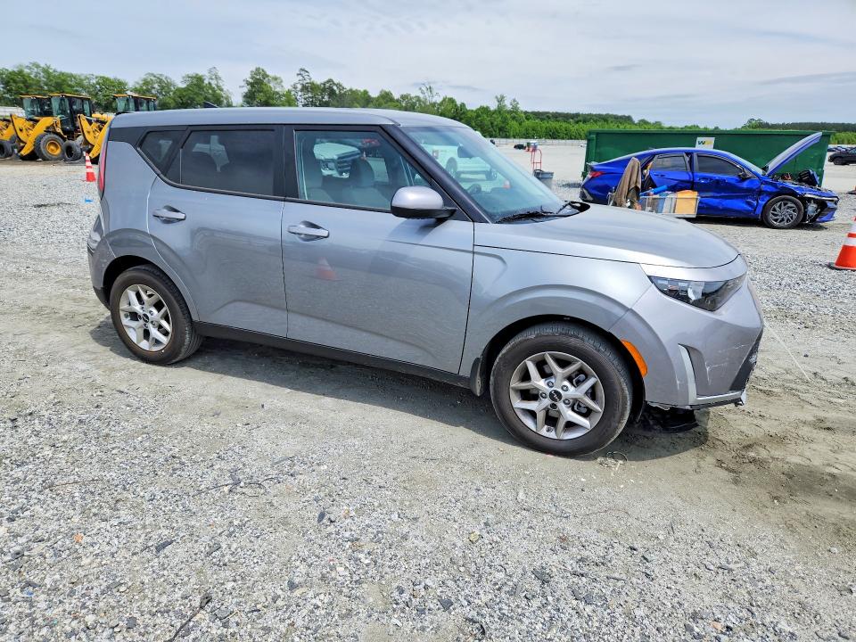2025 Kia Soul VIN KNDJ23AUXS7967646 COPART salvage auction — REAR END, Sc - Cert Of Title-Salvage, sold $5,700 on 2026-07-20 (photo 4)