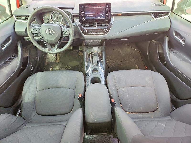 2020 Toyota Corolla VIN JTDEPRAE4LJ107079 COPART salvage auction — REAR END, Tx - Salvage Vehicle Title, sold $3,400 on 2026-07-10 (photo 8)