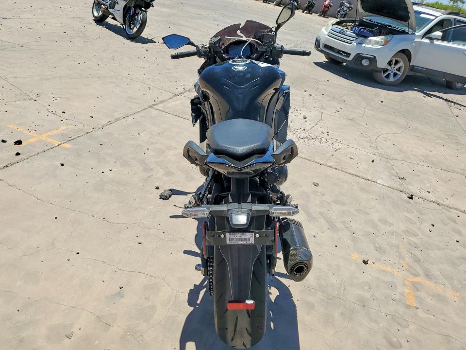 2025 Kawasaki VIN JKAZXBH15SA001941 COPART salvage auction — SIDE, ID - SALVAGE CERTIFICATE OF TITLE, sold $2,250 on 2026-07-30 (photo 4)