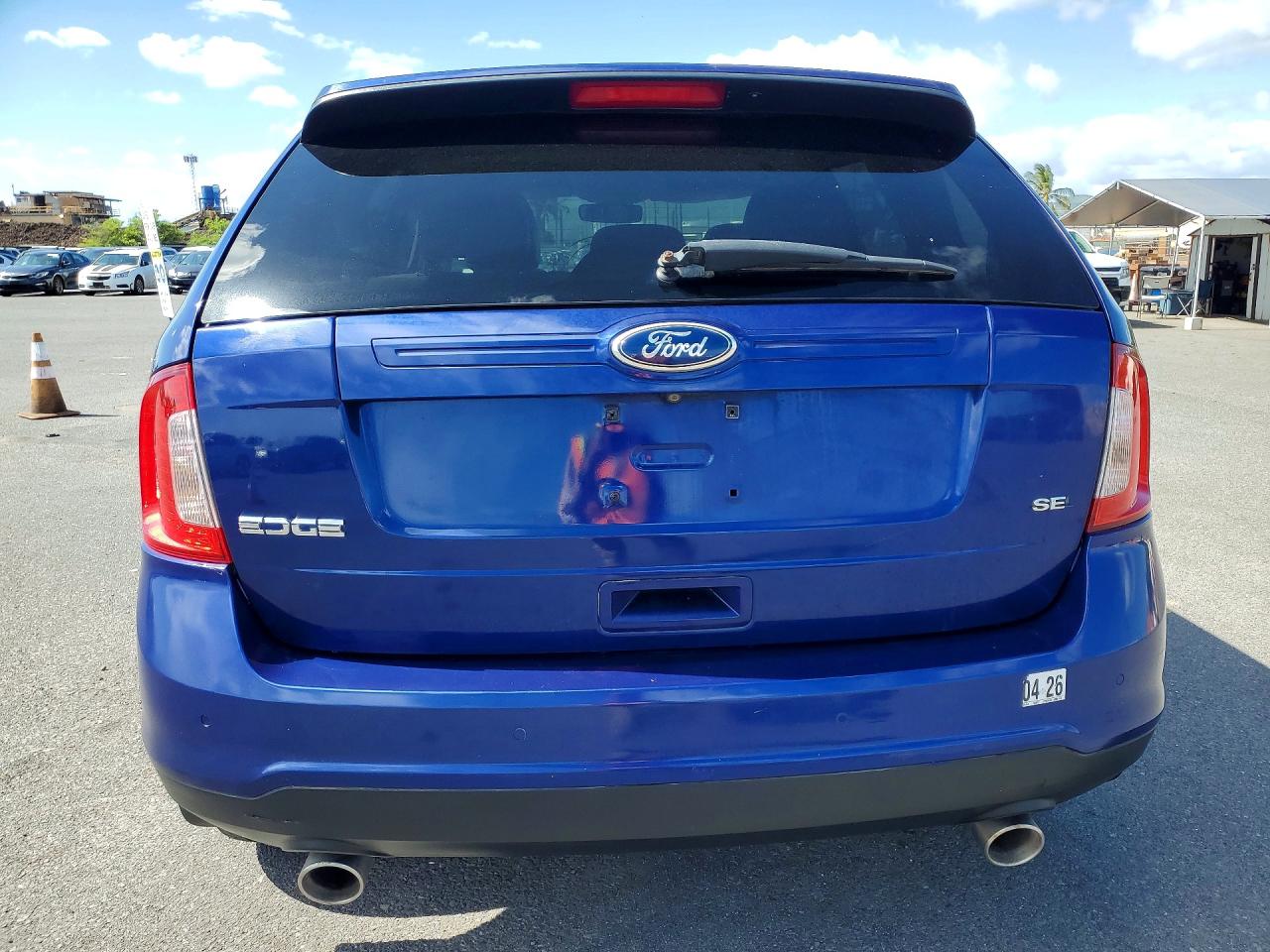 2014 Ford Edge VIN 2FMDK3JC1EBB31168 COPART salvage auction — Mechanical, HI - CERTIFICATE OF TITLE, sold $200 on 2026-06-30 (photo 6)