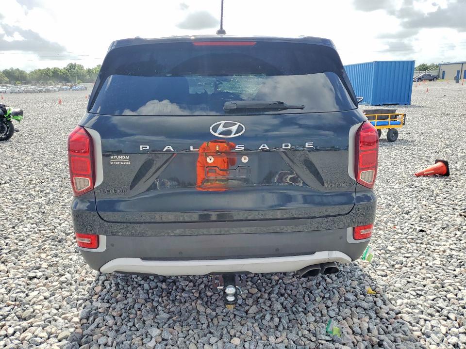2021 Hyundai Palisade VIN KM8R24HE8MU244949 COPART salvage auction — FRONT END, Fl - Certificate Of Destruction, sold $3,300 on 2026-07-31 (photo 6)