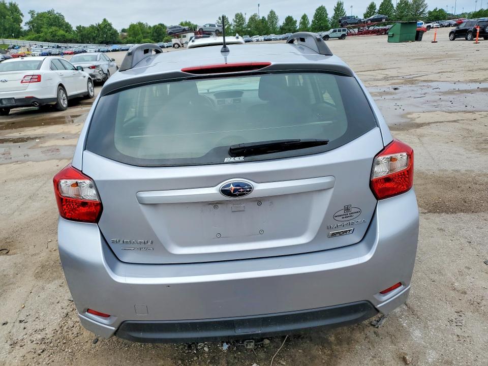 2012 Subaru Impreza VIN JF1GPAL61CH246082 COPART salvage auction — FRONT END, Mo - Salvage Certificate Of Title, sold $450 on 2026-07-02 (photo 6)