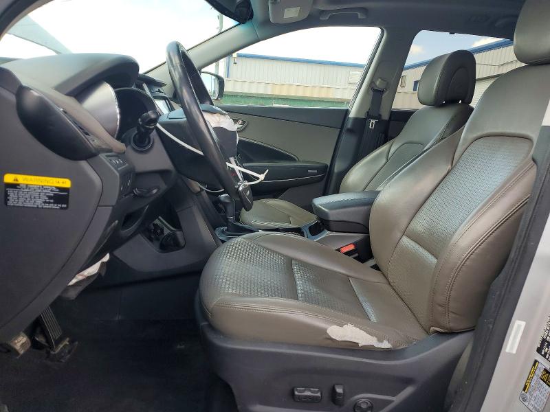 2014 Hyundai Santa fe VIN 5XYZU3LB4EG180563 COPART salvage auction — FRONT END, SC - CERT OF TITLE-SALVAGE, sold $450 on 2026-07-02 (photo 7)