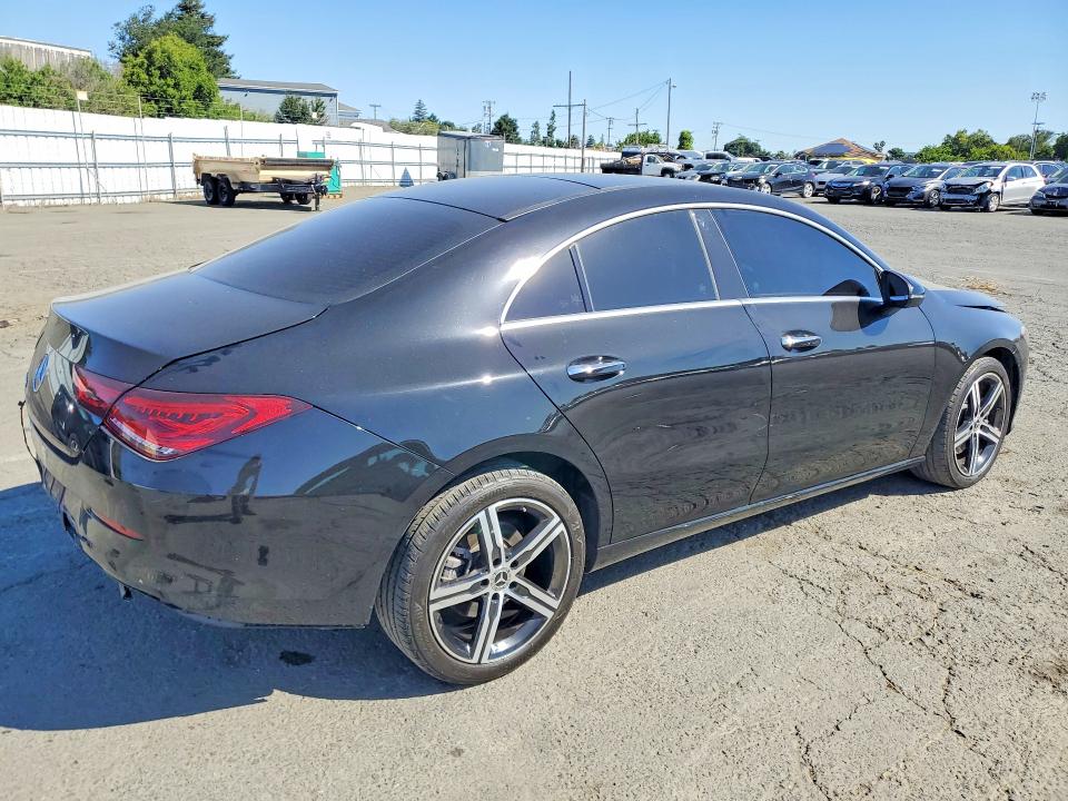 2023 Mercedes-benz Cla-klasse VIN W1K5J4GB4PN362997 COPART salvage auction — REAR END, Ca - Salvage Certificate, sold $12,600 on 2026-07-06 (photo 3)