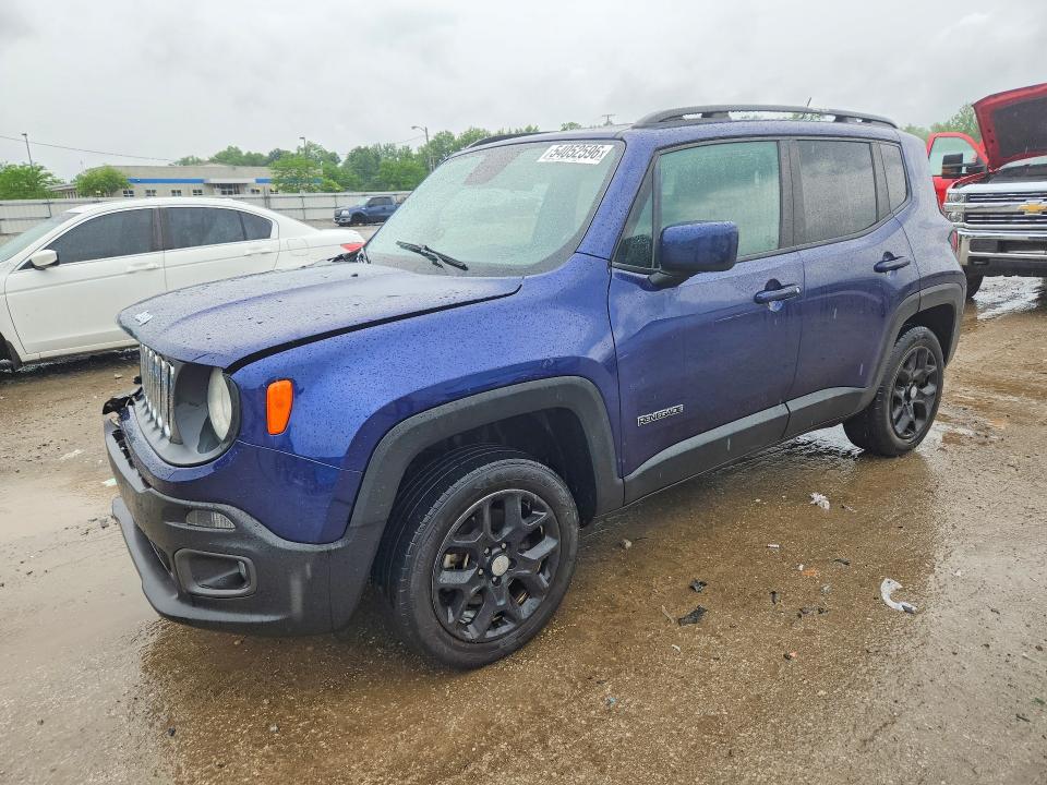 2017 Jeep VIN ZACCJBBB2HPG56517 COPART salvage auction — FRONT END, KY - BILL OF SALE/PART ONLY/NO TITL, sold $625 on 2026-07-23 (photo 1)