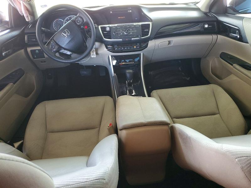 2017 Honda Accord VIN 1HGCR2F38HA080980 COPART salvage auction — FRONT END, Ca - Salvage Certificate, sold $4,700 on 2026-07-02 (photo 8)