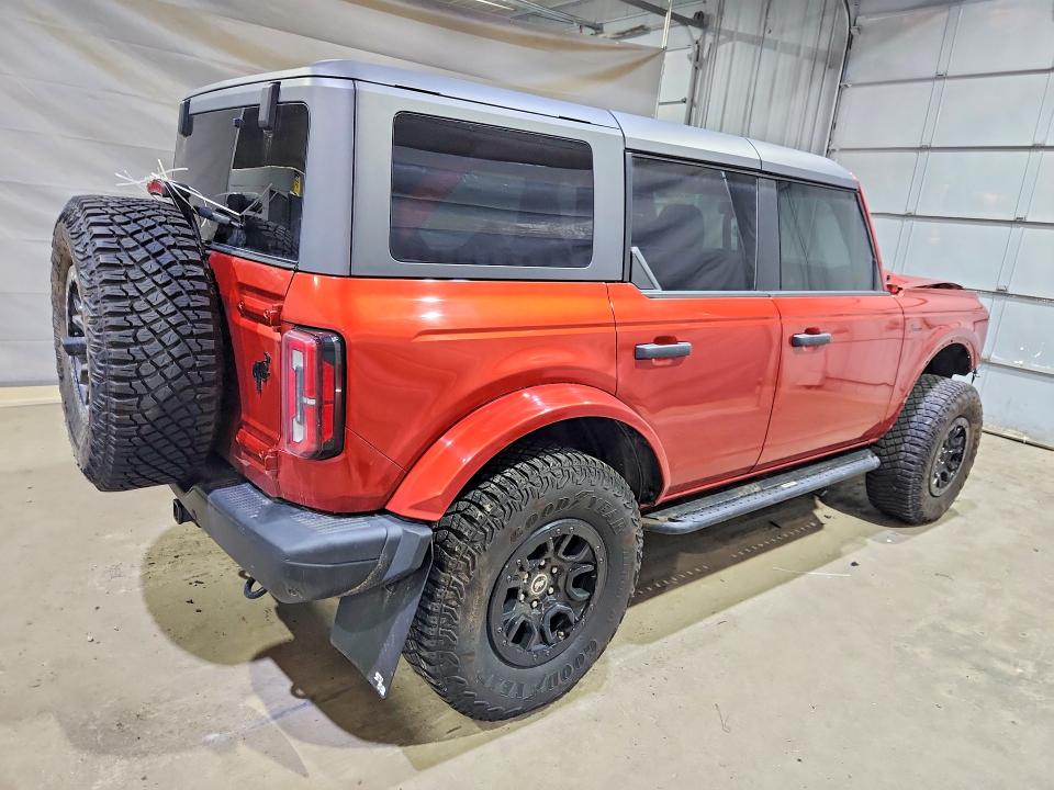 2022 Ford Bronco VIN 1FMEE5DP7NLB16373 COPART salvage auction — FRONT END, Me - Cert Of Title-Salvage Collisio, sold $17,000 on 2026-07-02 (photo 3)