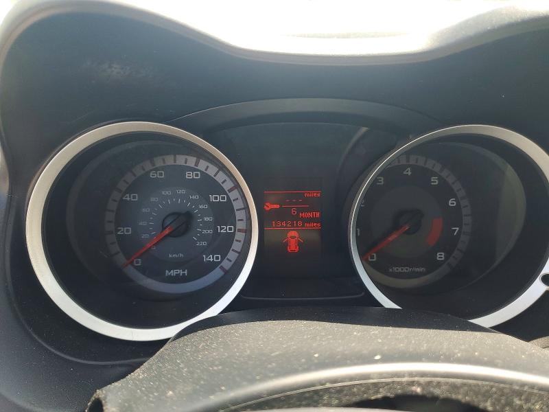 2009 Mitsubishi Lancer VIN JA3AU26U59U038522 COPART salvage auction — FRONT END, Md - Cert Of Salvage > 75% Damage, sold $700 on 2026-07-02 (photo 9)
