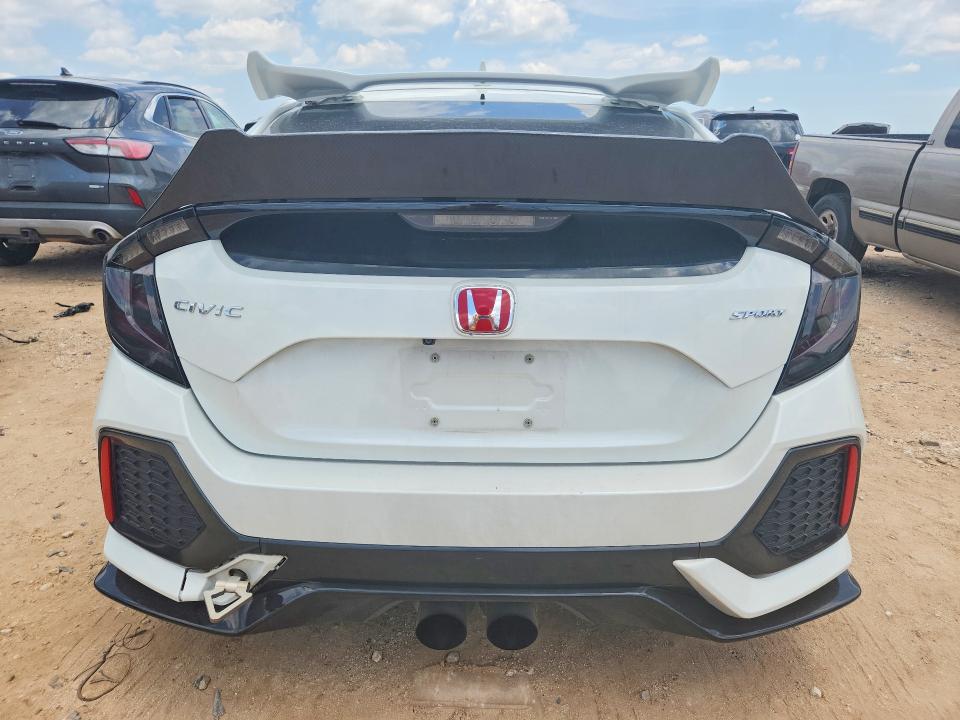 2019 Honda Civic VIN SHHFK7G42KU220250 COPART salvage auction — MECHANICAL, Tx - Salvage Vehicle Title, sold $4,150 on 2026-07-16 (photo 6)