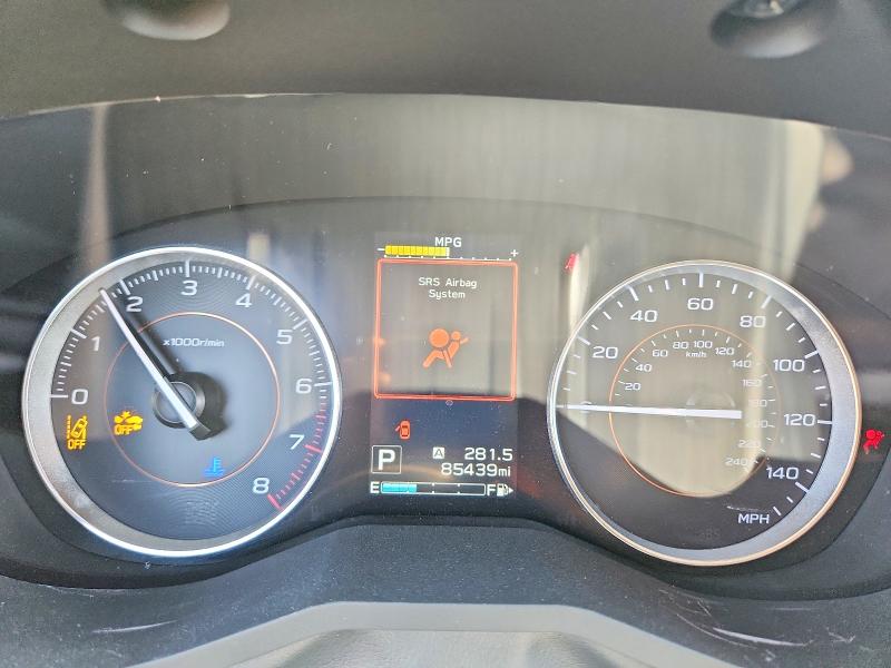 2019 Subaru Xv VIN JF2GTAMC2KH333046 COPART salvage auction — REAR END, Tx - Certificate Of Title, sold $6,400 on 2026-07-02 (photo 9)